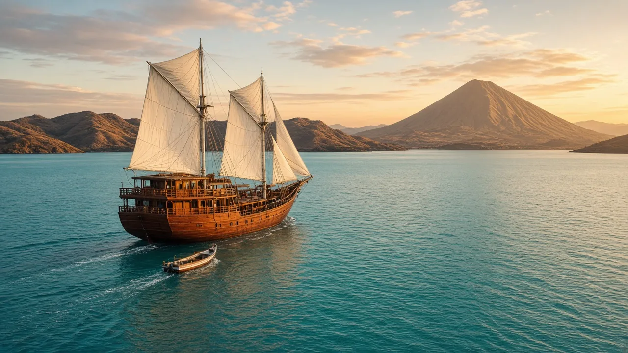 Tauchsafari von Bali nach Komodo: die Route in eine Richtung
