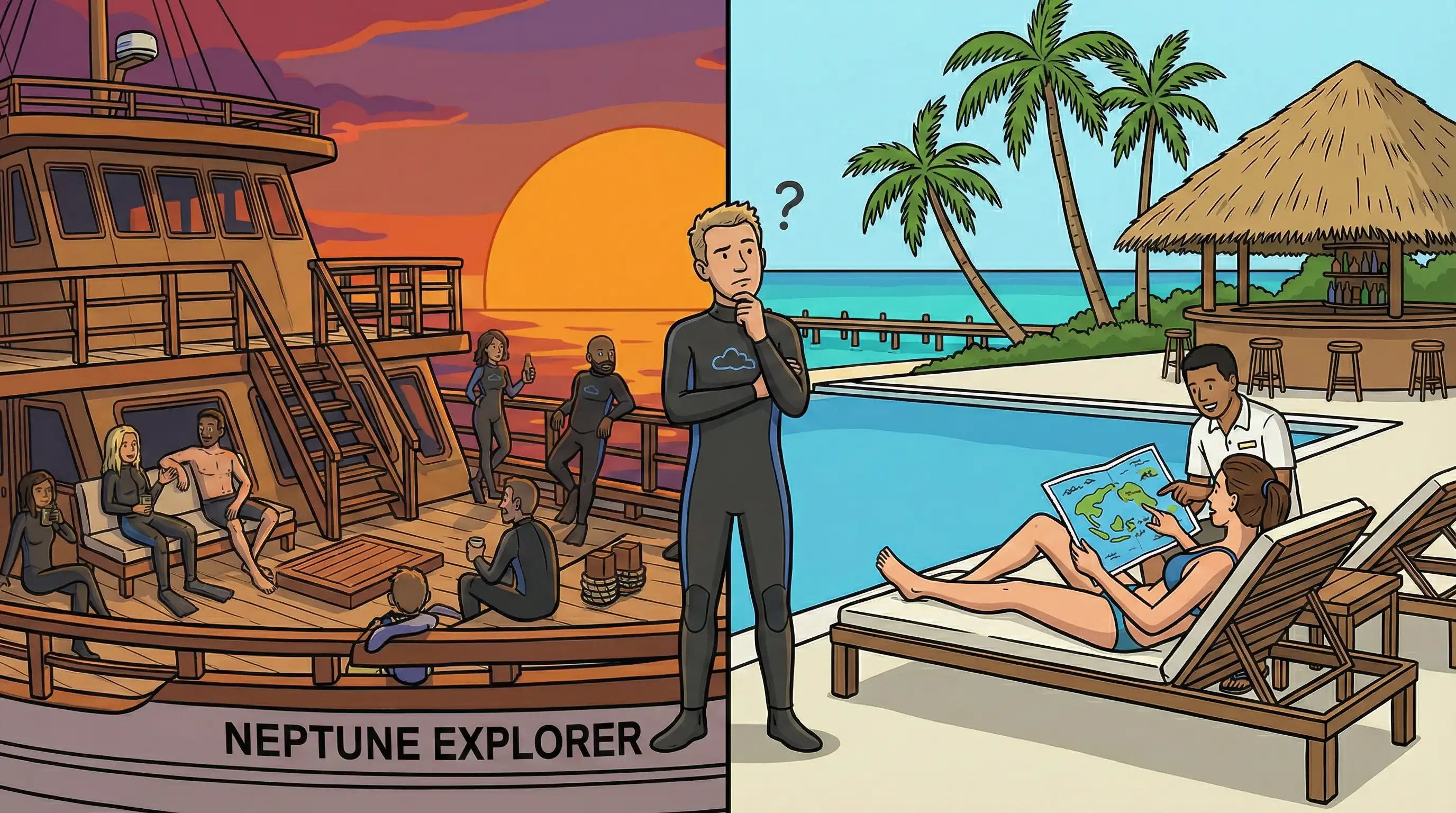 Dive Safari Indonesia: Liveaboards & Resorts