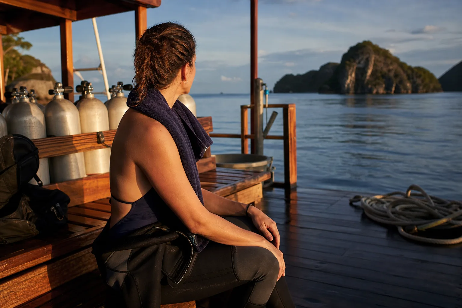 Diving on Your Period, the Pill and Pregnancy at Sea
