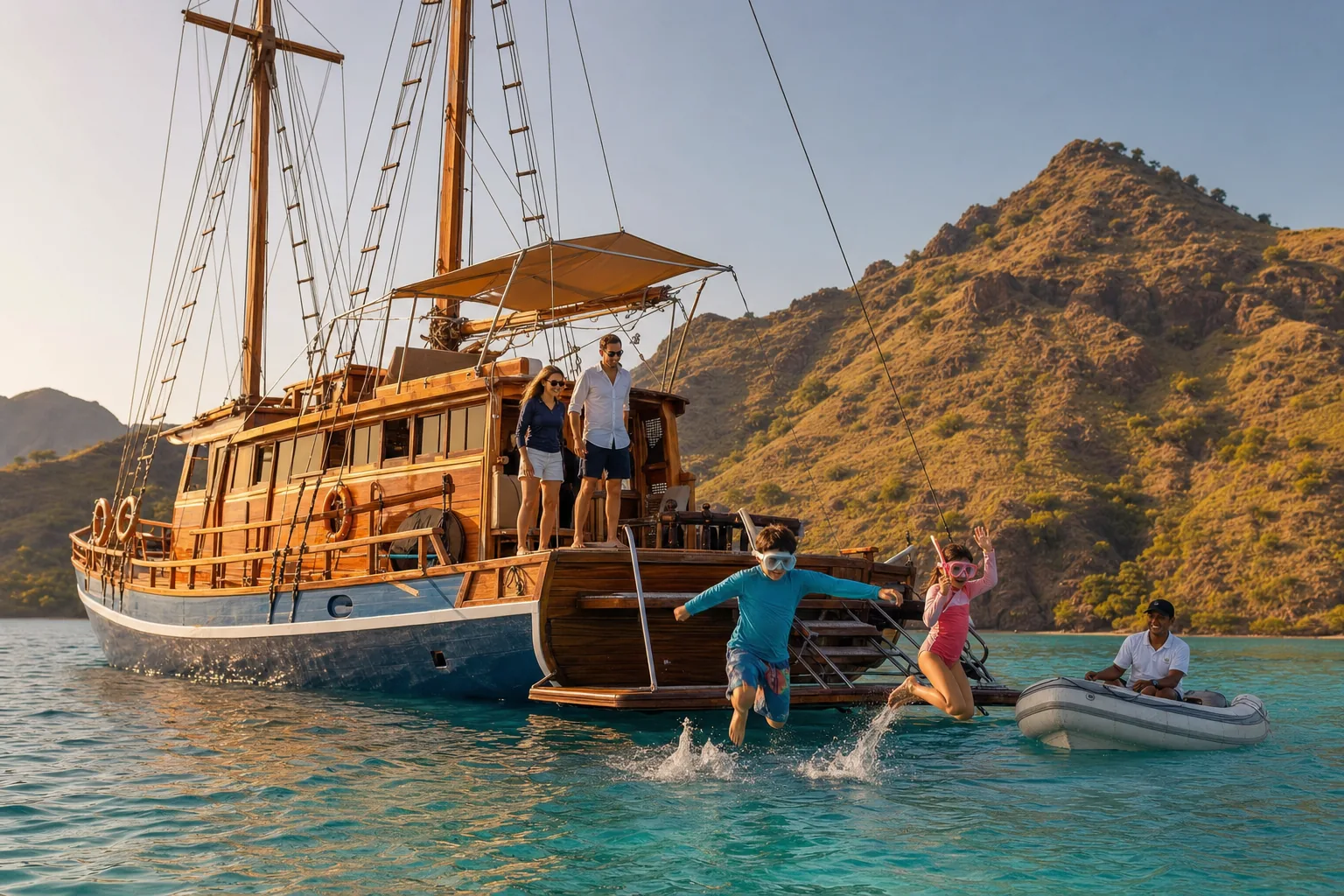 Croisière en famille en Indonésie : plongée et snorkeling avec les enfants (2026)
