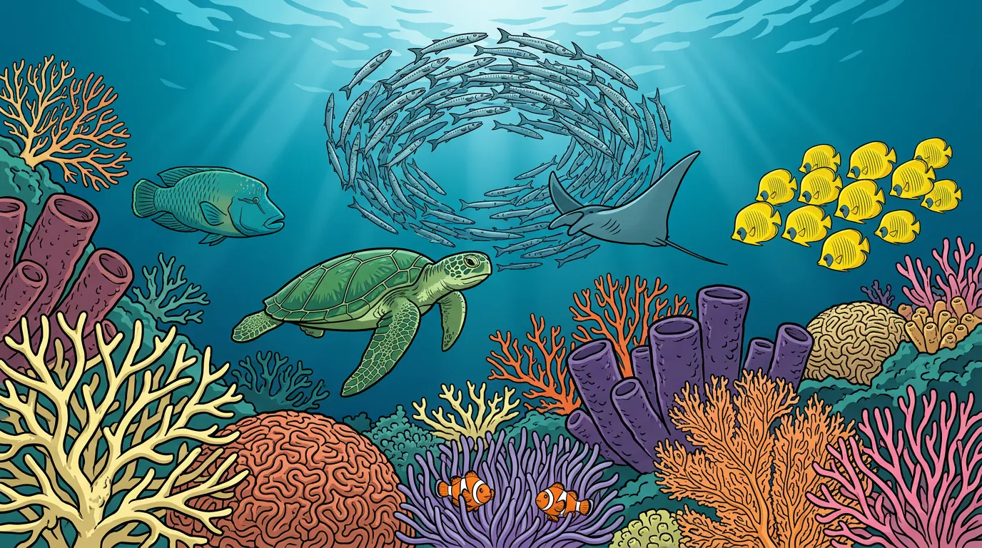 Indonesisches Korallendreieck: Warum es das reichste Meeresökosystem der Welt ist