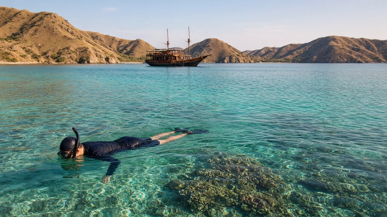 Schnorcheln im Komodo-Nationalpark: Manta Point, Pink Beach und die besten Schnorchelplätze auf einer Tauchsafari