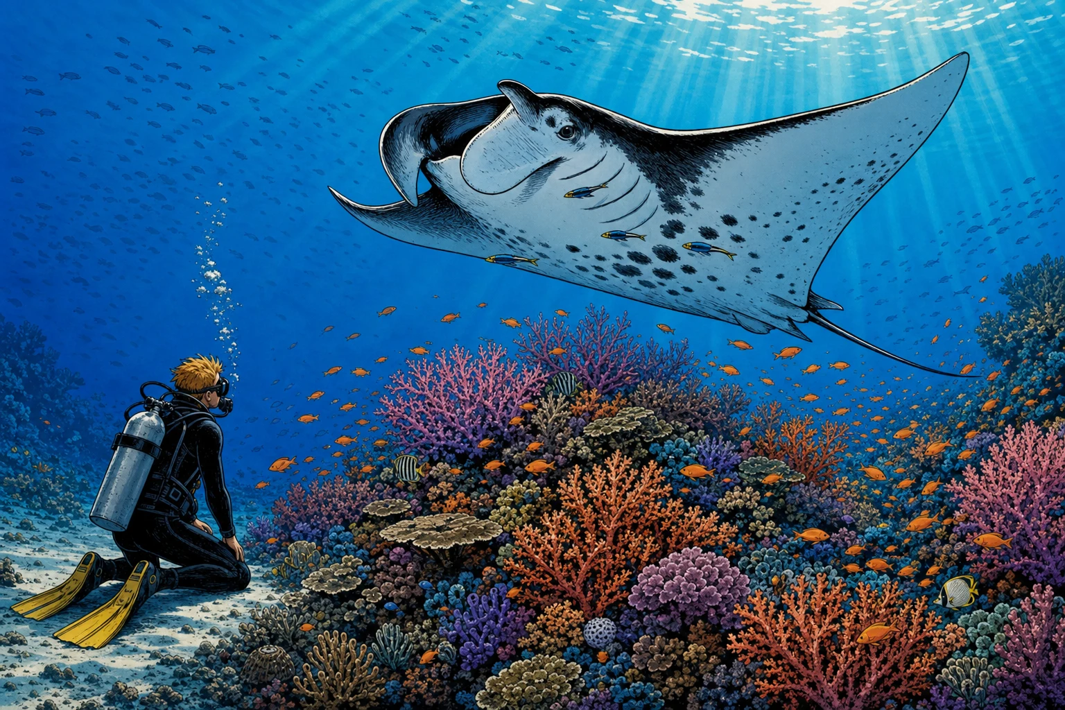 Bucear con mantarrayas en Indonesia: la guía completa 2026