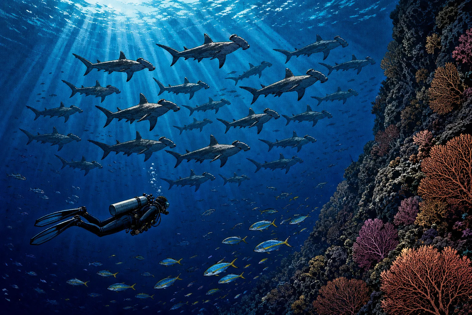 Shark Diving in Indonesia: Where & When to See Hammerheads, Wobbegongs, and Walking Sharks (2026)