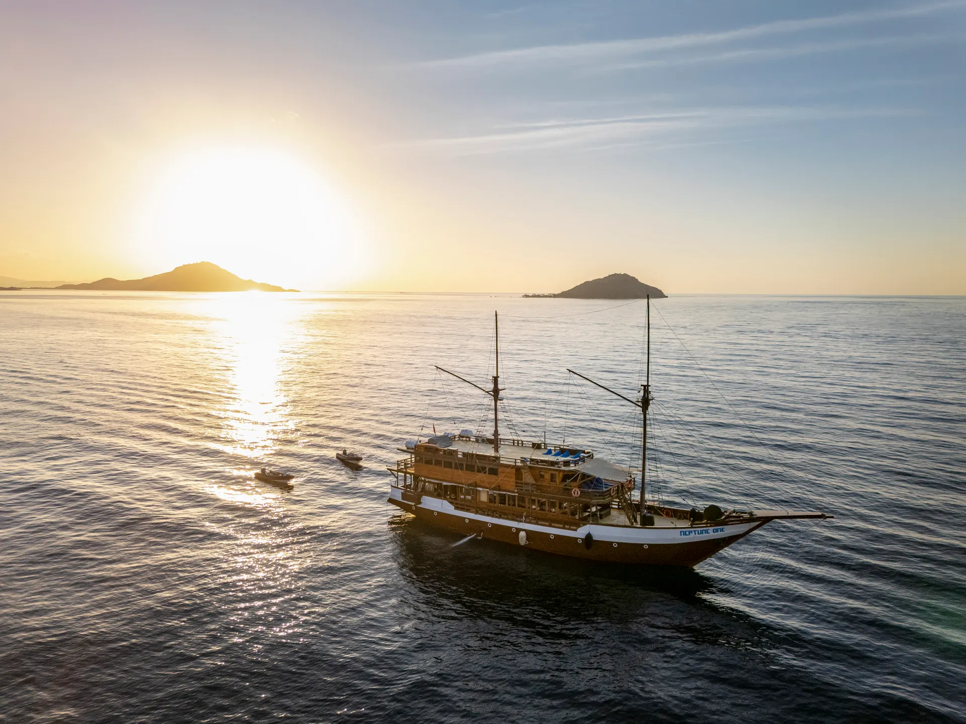 Neptune One at sunset